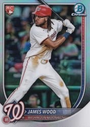 2025 Bowman Chrome Base Set James Wood #29b card