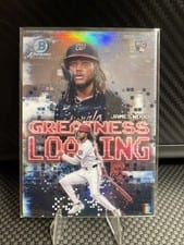 2025 Bowman Greatness Loading James Wood #GL-20 card