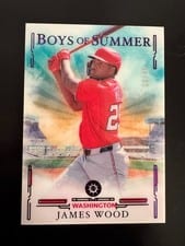 2025 Panini Boys of Summer Base Set James Wood #87 card