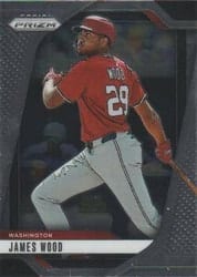 2025 Panini Prizm Base Set James Wood #38 card