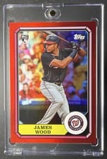2025 Topps Archives 1987 Topps Boardwalk and Baseball James Wood #87BB-3 card