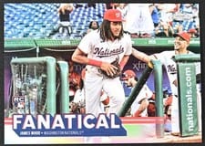 2025 Topps Chrome Fanatical James Wood #FAN-20 card