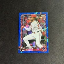 2025 Topps Chrome Update Sapphire Base Set James Wood #USC95 card