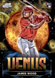 2025 Topps Cosmic Chrome Planetary Pursuit Venus James Wood #PPV-7 card