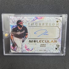 2025 Topps Inception Inception Molecular Autographs James Wood #IMA-JW card