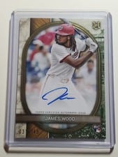 2025 Topps Museum Collection Archival Autographs James Wood #AA-JW card