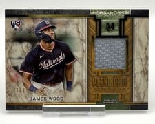 2025 Topps Museum Collection Meaningful Material Relics James Wood #MMR-JW card