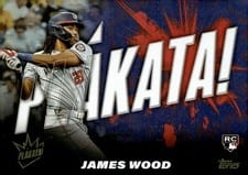 2025 Topps Plakata James Wood #PLAK-42 card