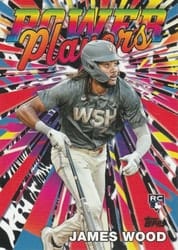 2025 Topps Power Players James Wood #PP-23 card