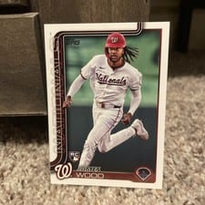 2025 Topps Real One Relics James Wood #181 card