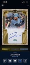 2025 Topps Tier One City Connect Signatures James Wood #CCS-JW card