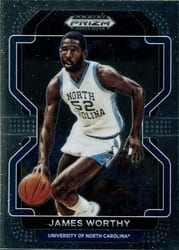 2022 Panini Prizm Draft Picks Base Set James Worthy #21 card