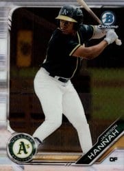 2019 Bowman Chrome Prospects Jameson Hannah #BCP-198 card