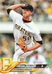 2018 Topps Base Set Jameson Taillon #633 card