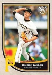 2018 Topps Big League Base Set Jameson Taillon #59 card
