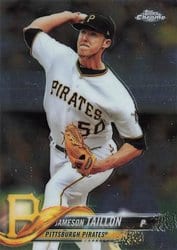 2018 Topps Chrome Base Set Jameson Taillon #75 card