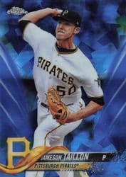 2018 Topps Chrome Sapphire Edition Base Set Jameson Taillon #633 card