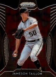2019 Panini Prizm Base Set Jameson Taillon #130 card