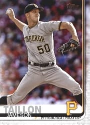2019 Topps Base Set Jameson Taillon #662 card
