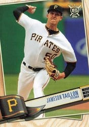 2019 Topps Big League Base Set Jameson Taillon #109 card