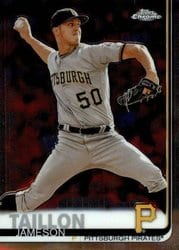 2019 Topps Chrome Base Set Jameson Taillon #194 card