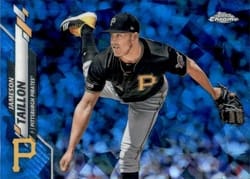 2020 Topps Chrome Sapphire Edition Base Set Jameson Taillon #240 card