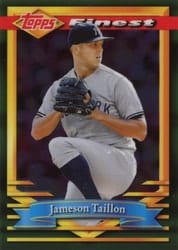 2021 Finest Flashbacks Base Set Jameson Taillon #155 card