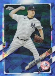 2021 Topps Chrome Update Sapphire Edition Base Set Jameson Taillon #US132 card