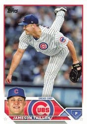 2023 Topps Base Set Jameson Taillon #384 card