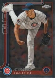 2025 Topps Chrome Base Set Jameson Taillon #33 card