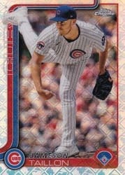 2025 Topps Chrome Logofractor Edition Base Set Jameson Taillon #33 card