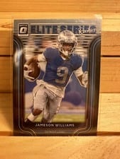 2022 Donruss Optic Elite Series Rookies Autographs Jameson Williams #ESR-10