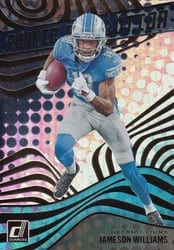 2022 Donruss Rookie Revolution Jameson Williams #REV-8 card