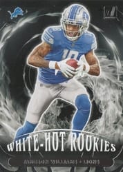 2022 Donruss White Hot Rookies Jameson Williams #WHR-4 card