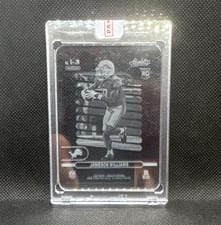 2022 Panini Absolute Glass Jameson Williams #G-JW card