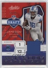 2022 Panini Absolute War Room Materials Jameson Williams #8 card