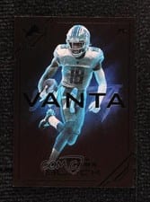 2022 Panini Black Vanta Jameson Williams #VNTA-17 card
