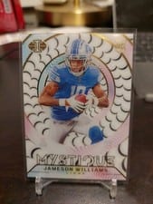 2022 Panini Illusions Mystique Autographs Jameson Williams #M-13 card