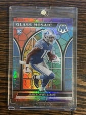 2022 Panini Mosaic Glass Mosaic Jameson Williams #GM-29 card