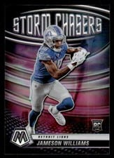 2022 Panini Mosaic Storm Chasers Jameson Williams #SC-18 card