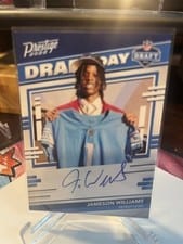 2022 Panini Prestige Draft Day Signatures Jameson Williams #DDS-JW card