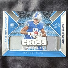2022 Panini Rookies & Stars Cross Training Jameson Williams #CT-JW