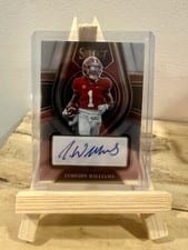 2022 Panini Select Draft Picks Rookie Signatures Jameson Williams #RS-JWI card