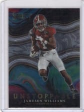 2022 Panini Select Draft Picks Unstoppable Jameson Williams #US-JW card
