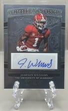 2022 Panini Select Draft Picks Youth Explosion Signatures Jameson Williams #YE-JWI card