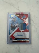 2022 Panini XR Rookie Swatch Autographs Jameson Williams #RSA-JW