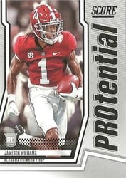 2022 Score PROtential Jameson Williams #P-JW card