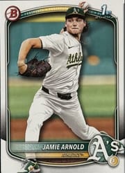 2025 Bowman Draft Base Set Jamie Arnold #BD-30 card