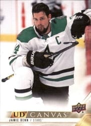 2022-23 Upper Deck UD Canvas Jamie Benn #C293 card
