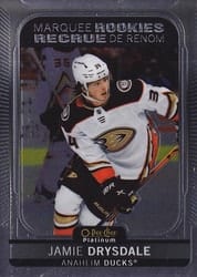 2021-22 O-Pee-Chee Platinum Base Set Jamie Drysdale #207 card